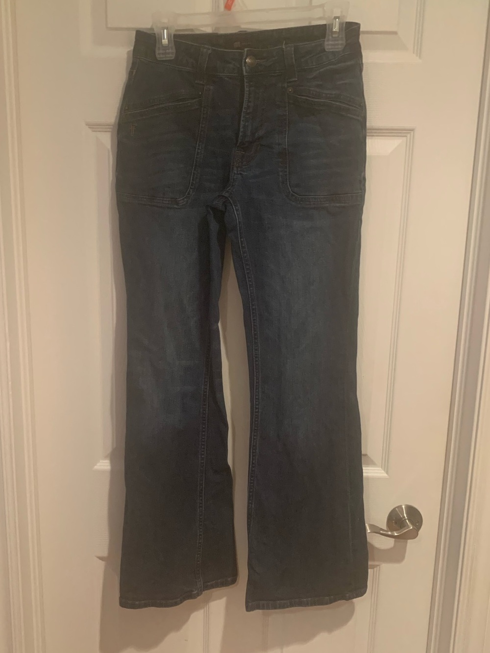 Frye Women's Dark Blue Flare Jeans